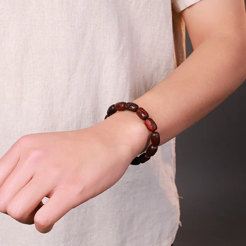MUSHENGYUAN Rosewood Bracelets Unisex-3