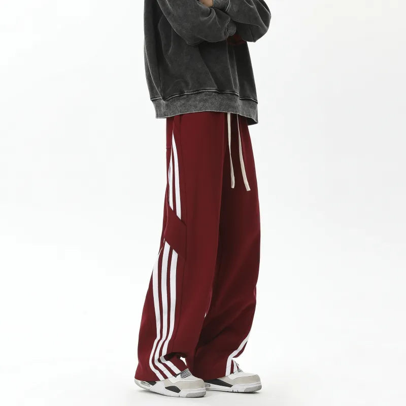 CENPIN Casual Pants Unisex Heather Gray-7