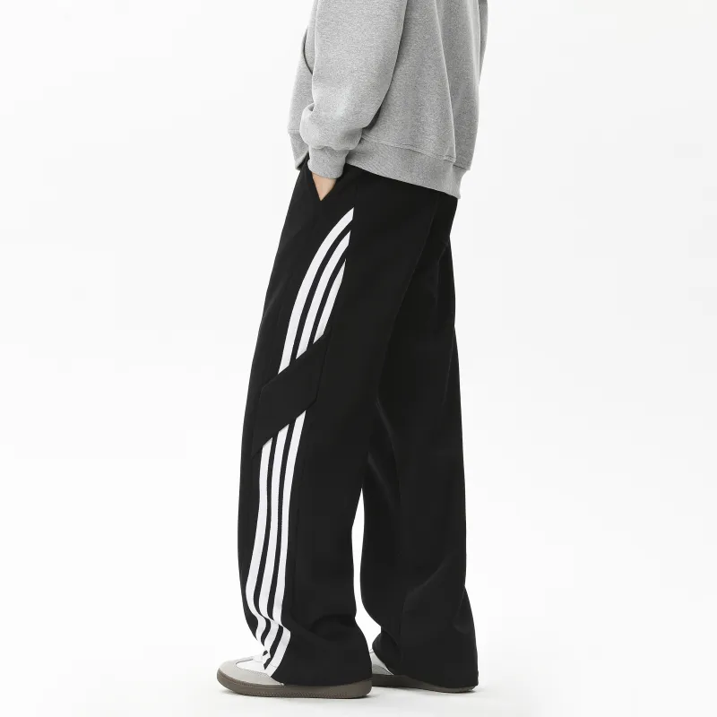 CENPIN Casual Pants Unisex Heather Gray-16