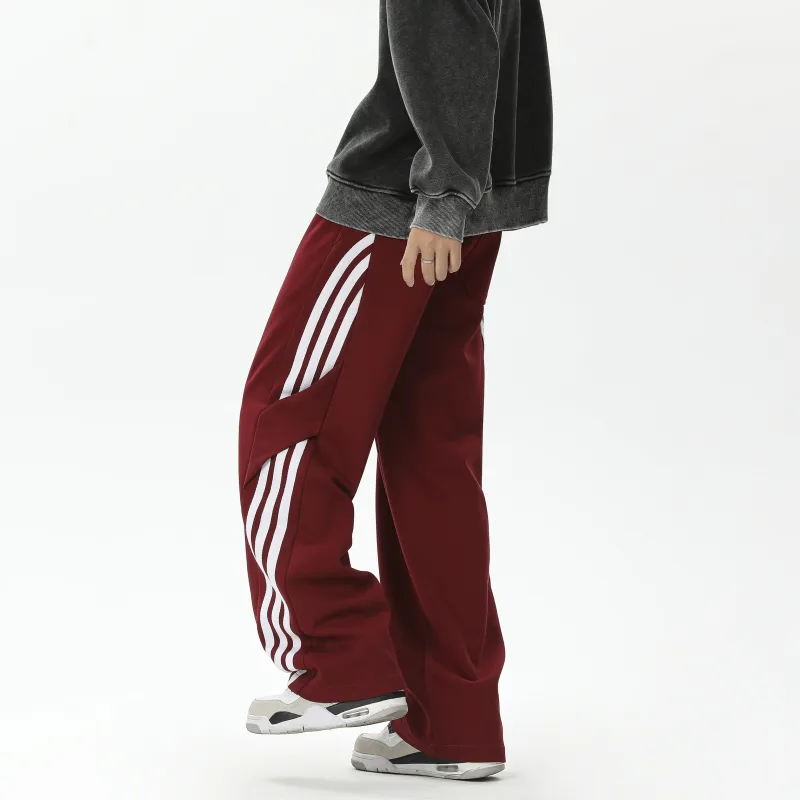 CENPIN Casual Pants Unisex Heather Gray-10