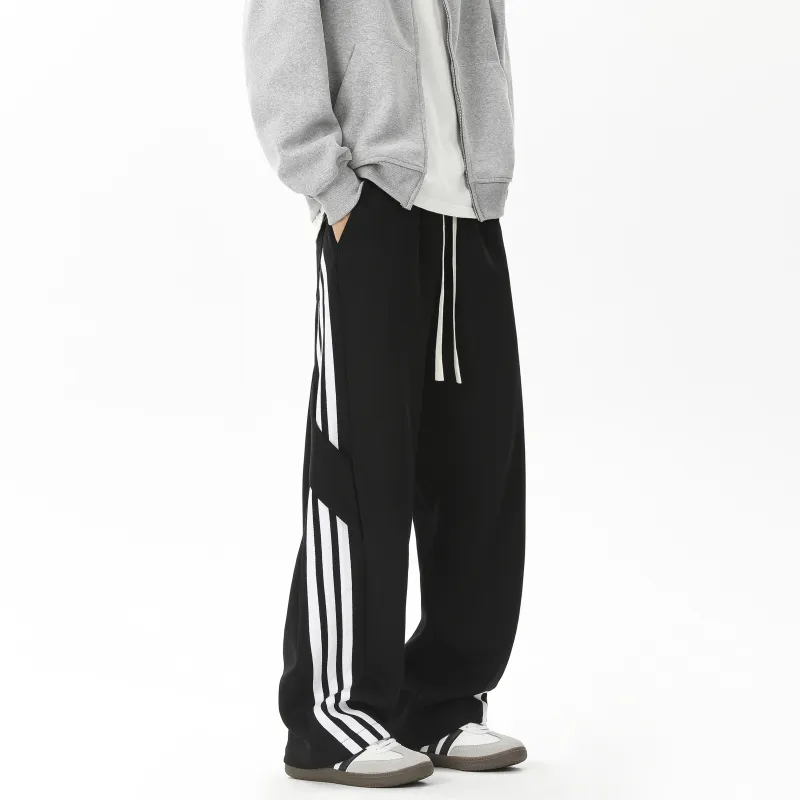CENPIN Casual Pants Unisex Heather Gray-13
