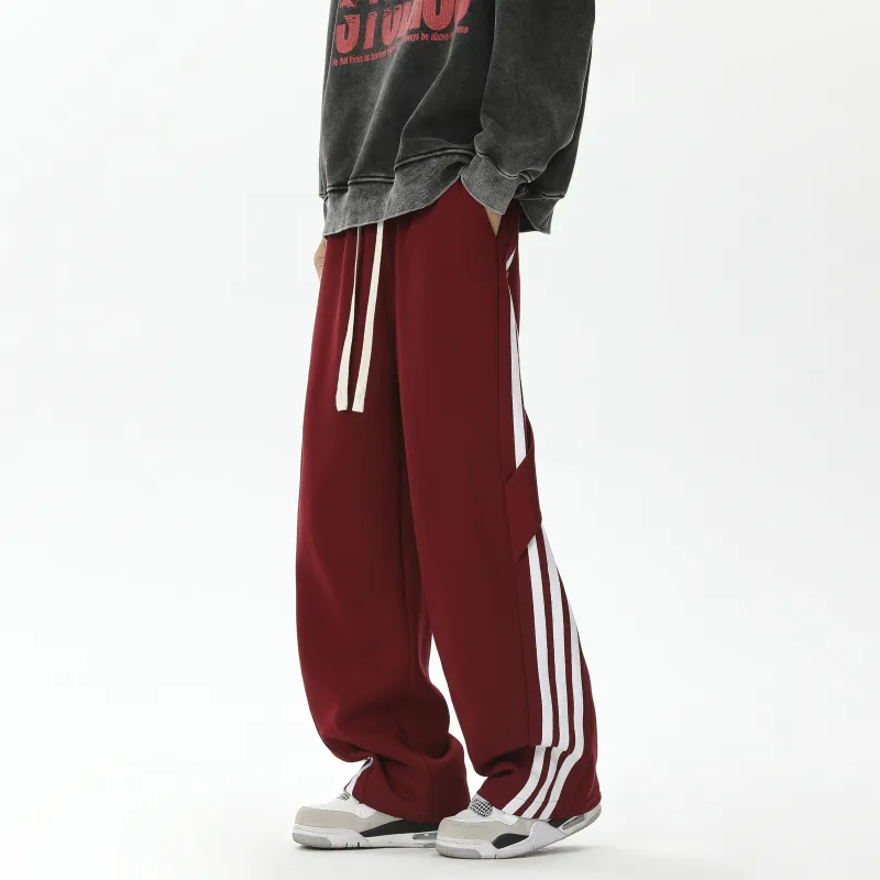 CENPIN Casual Pants Unisex Heather Gray-9