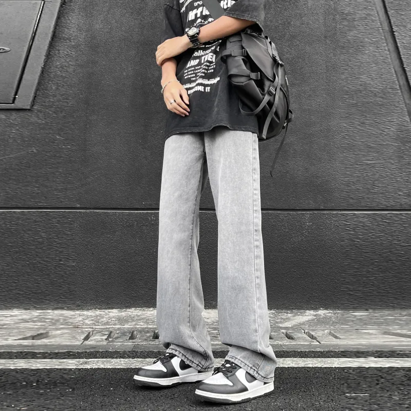 CENPIN Jeans Unisex Flare Night Black-14