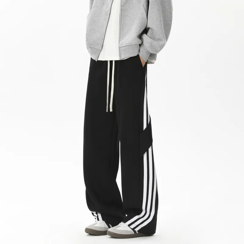 CENPIN Casual Pants Unisex Heather Gray-15