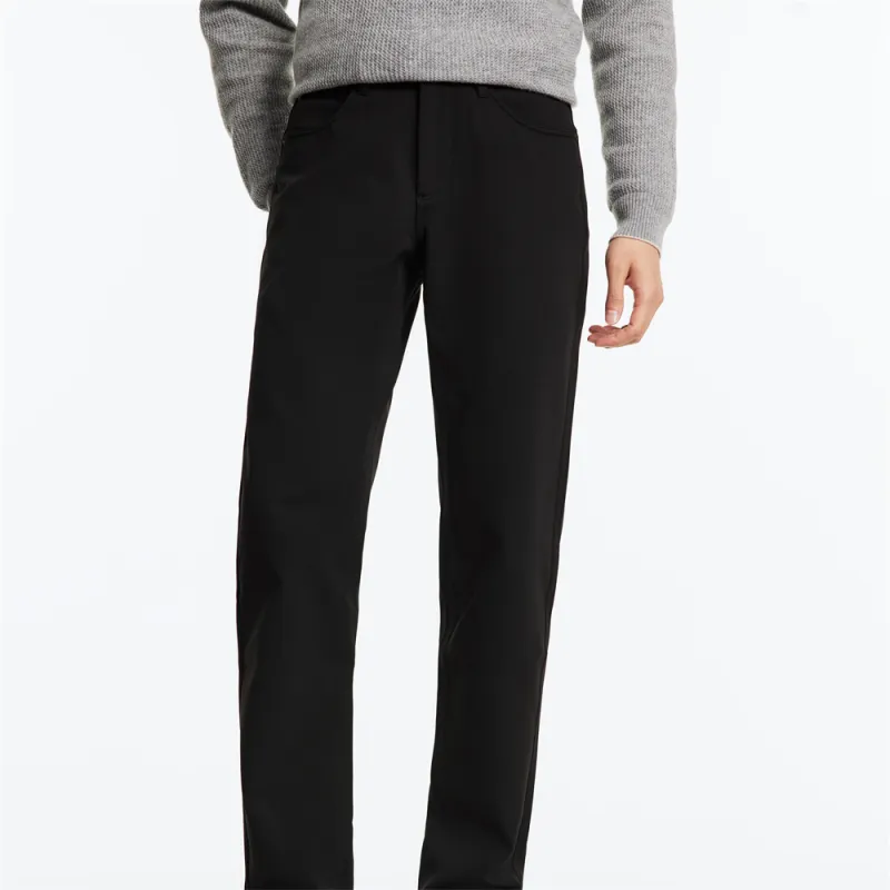 Jiumuwang Men's Pants Expert Casual Pants Men's Black-3