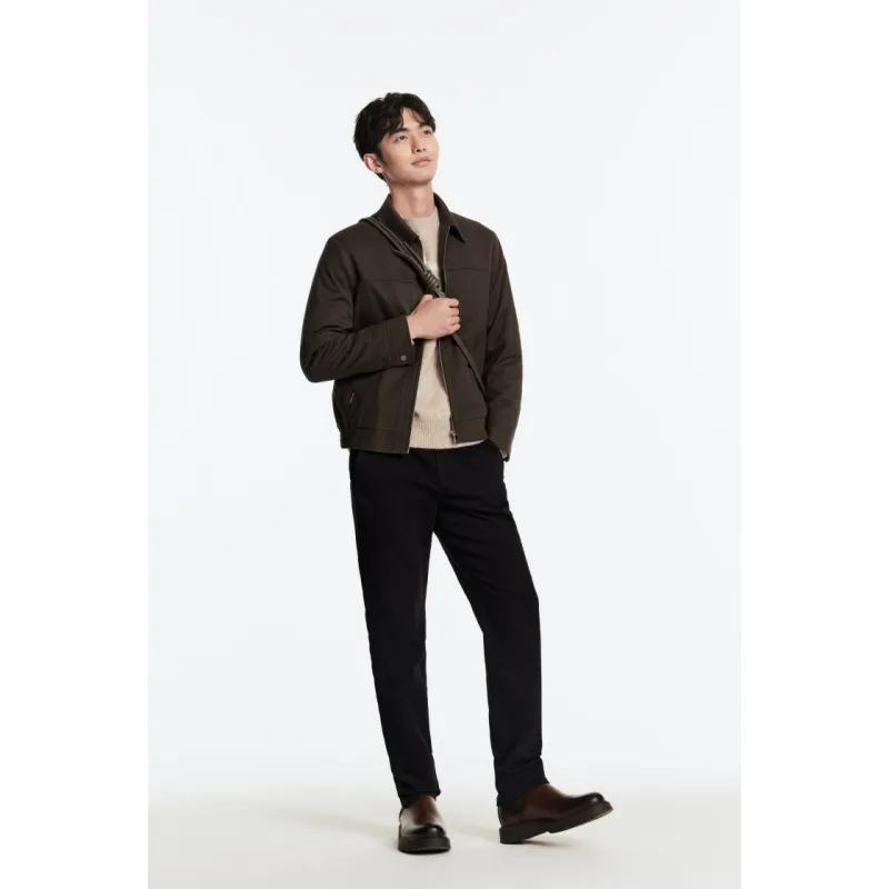 Jiumuwang Men's Pants Expert Casual Pants Men's Black-2