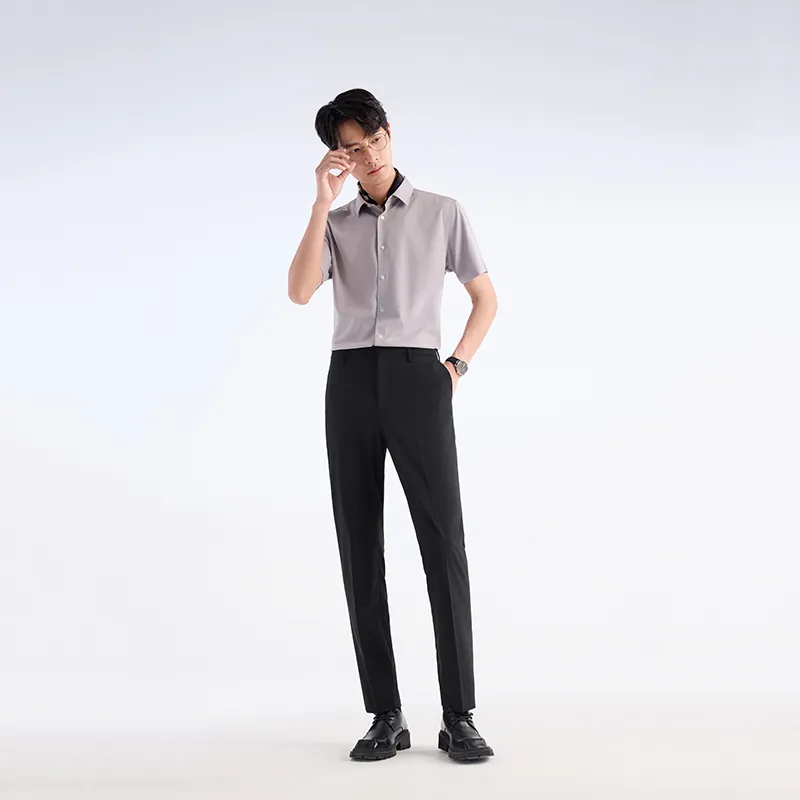 Jiumuwang Men's Pants Expert Easy to Maintain Collection SS25 Suit Trouser Men's-2