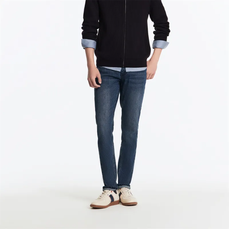 Jiumuwang Men's Pants Expert FW24 Jeans Men's Gray Blue-2