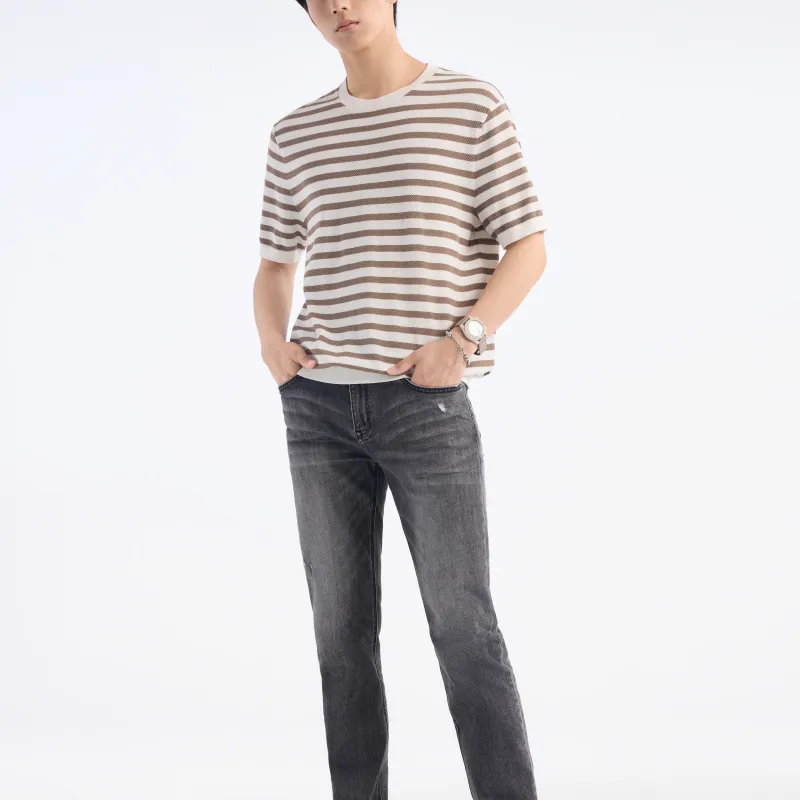 Jiumuwang Men's Pants Expert SS25 Jeans Men's Ink Blue-3