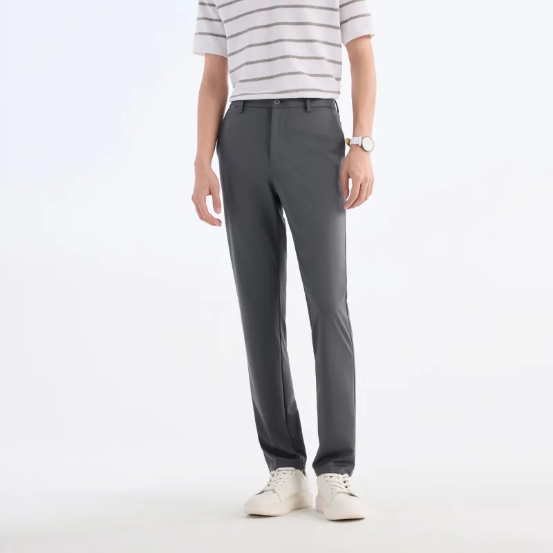 Jiumuwang Men's Pants Expert Convenience Suit Pants SS25 Suit Trouser Men's Dark Gray-3