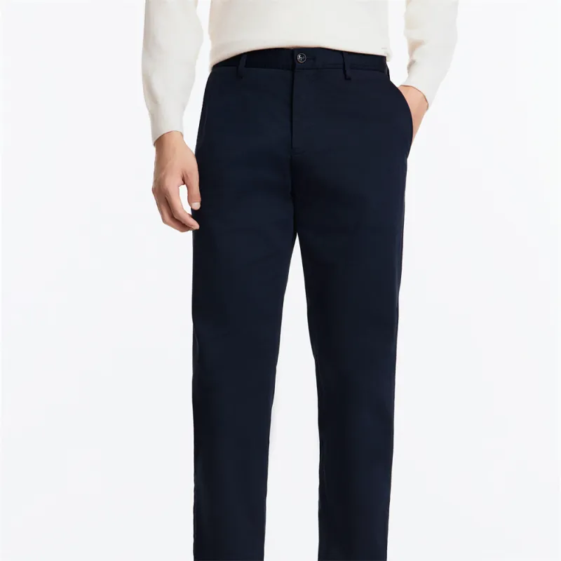 Jiumuwang Men's Pants Expert FW24 Casual Pants Men's Navy Blue-3