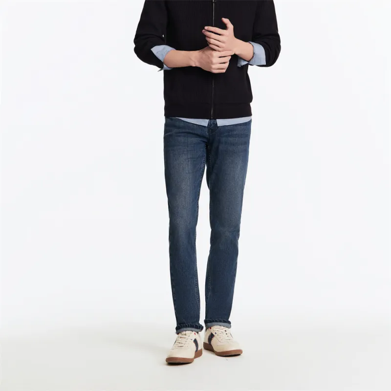 Jiumuwang Men's Pants Expert FW24 Jeans Men's Gray Blue-3