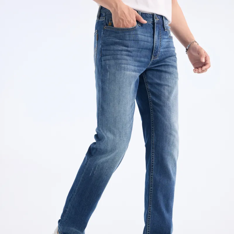 Jiumuwang Men's Pants Expert SS25 Jeans Men's Cobalt Blue-6