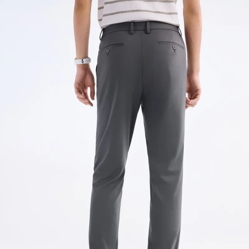 Jiumuwang Men's Pants Expert Convenience Suit Pants SS25 Suit Trouser Men's Dark Gray-5