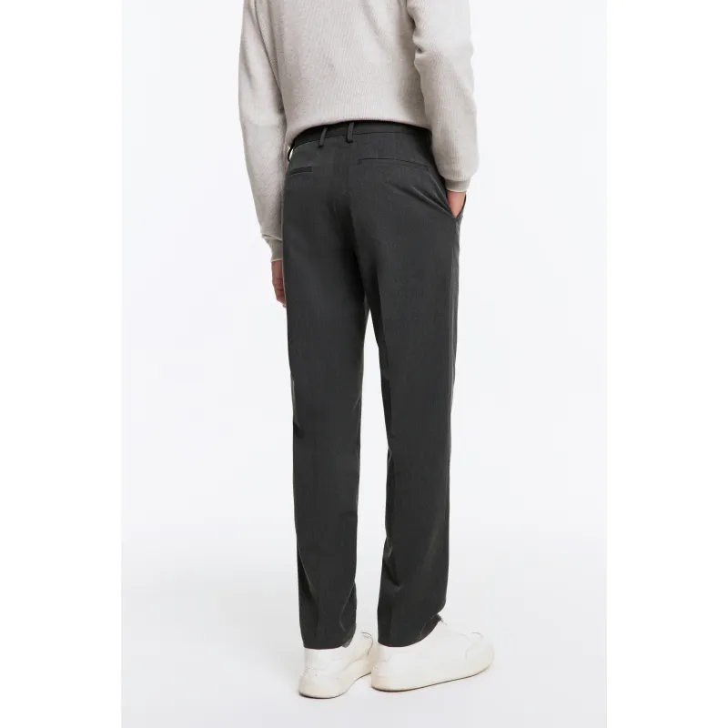 Jiumuwang Men's Pants Expert Convenience Suit Pants Suit Trouser Men's-6