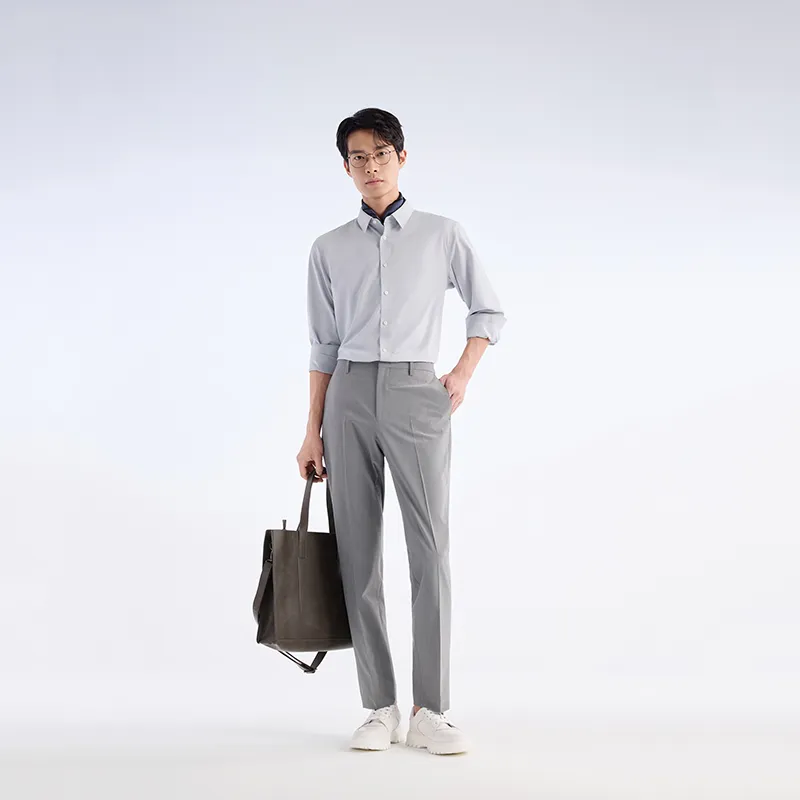 Jiumuwang Men's Pants Expert Easy to Maintain Collection SS25 Suit Trouser Men's-13