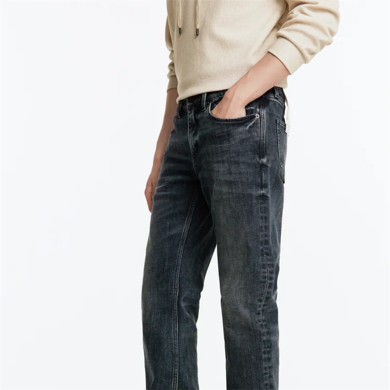 Jiumuwang Men's Pants Expert Jeans Men's Serene Blue-2
