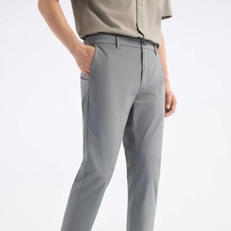 Jiumuwang Men's Pants Expert Small Black Pants SS25 Casual Pants Men's Army Green-4