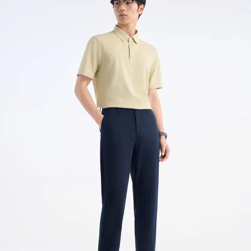 Jiumuwang Men's Pants Expert SS25 Casual Pants Men's Navy Blue-3
