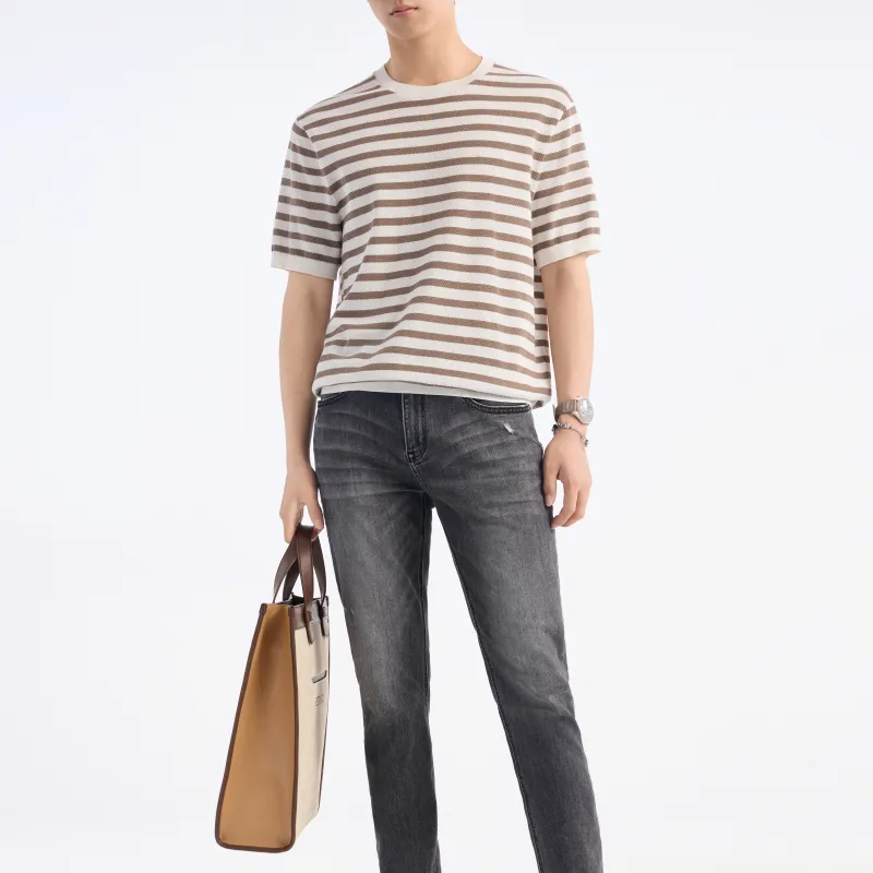 Jiumuwang Men's Pants Expert SS25 Jeans Men's Ink Blue-2