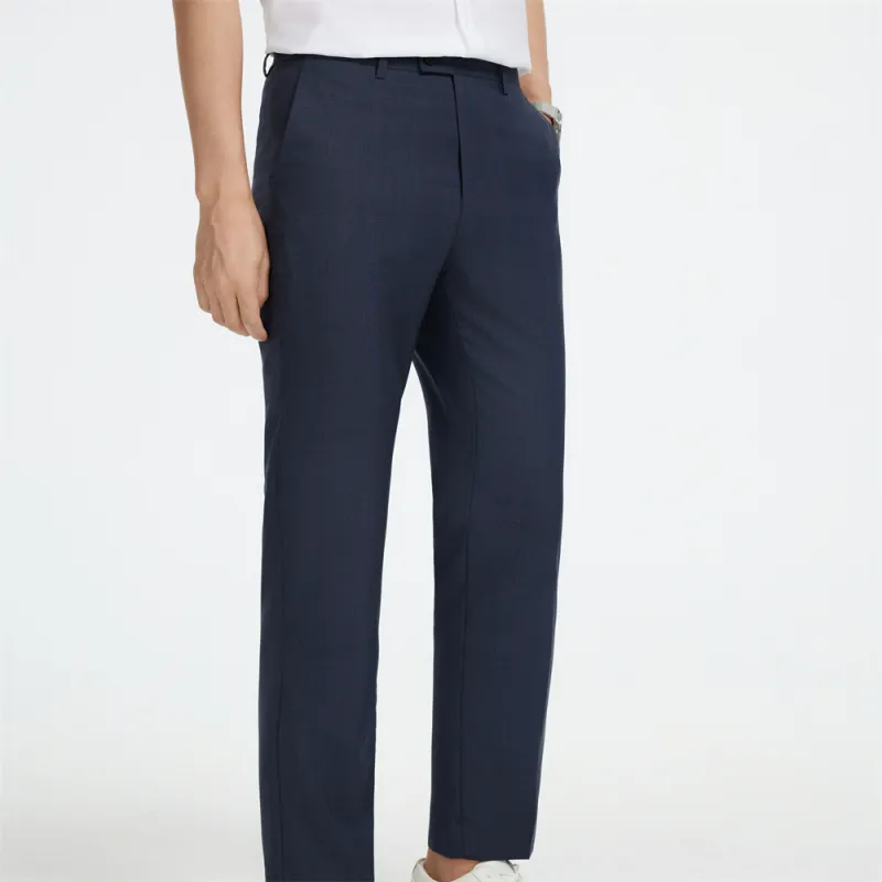 Jiumuwang Men's Pants Expert SS25 Suit Trouser Men's Navy Blue-3