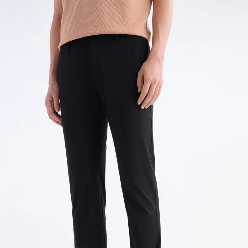 Jiumuwang Men's Pants Expert Small Black Pants Casual Pants Men's-3