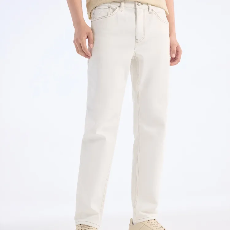 Jiumuwang Men's Pants Expert SS25 Jeans Men's White-5