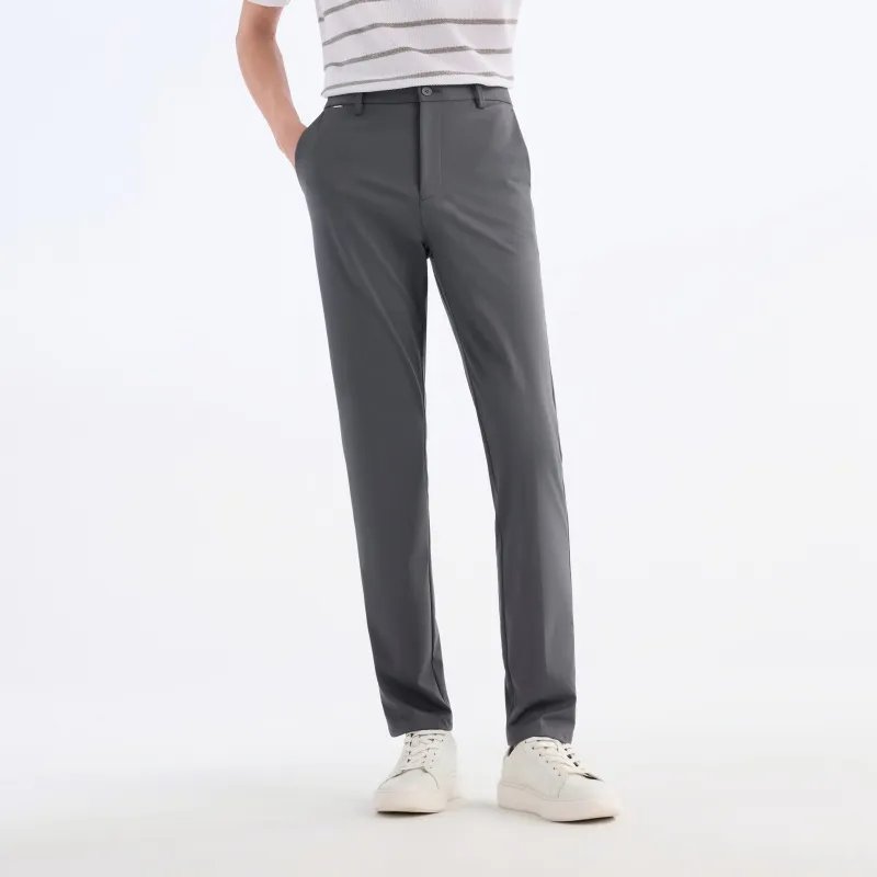 Jiumuwang Men's Pants Expert Convenience Suit Pants SS25 Suit Trouser Men's Dark Gray-2