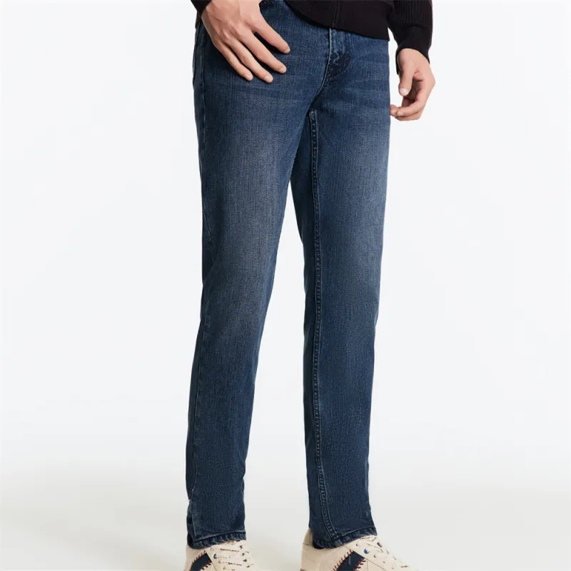 Jiumuwang Men's Pants Expert FW24 Jeans Men's Gray Blue-5