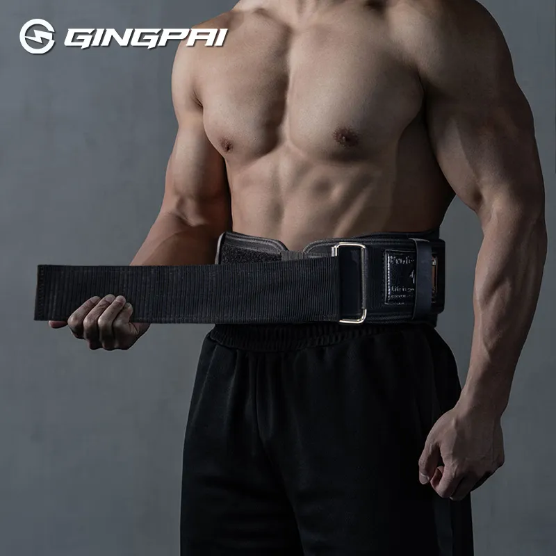 Competition Back Support Braces Protective Compression Polyester Unisex-4