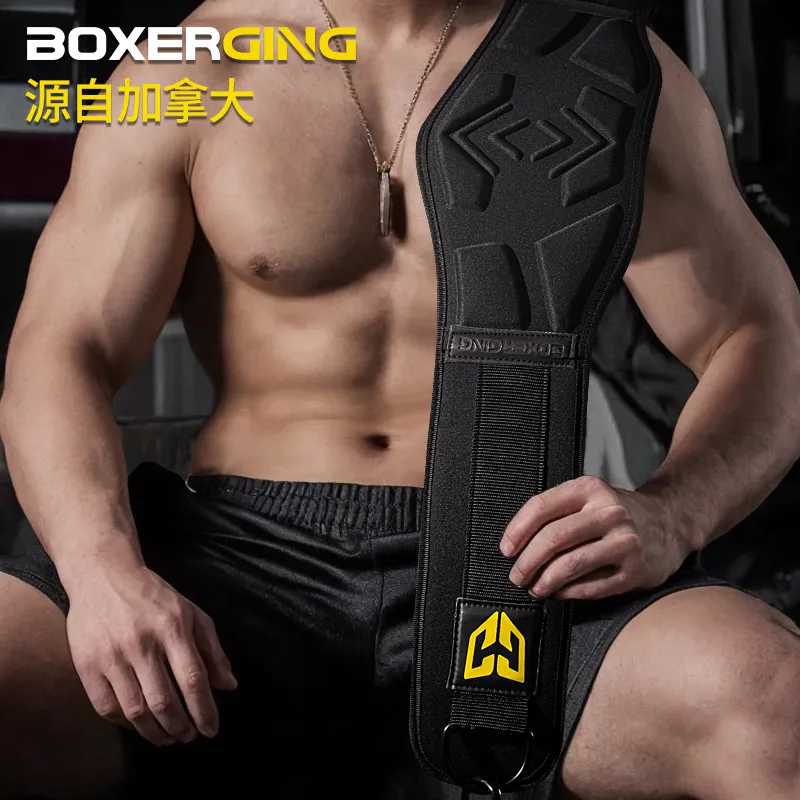 Competition Back Support Braces Protective Slip Resistant Black Green Polyester EVA Unisex-9