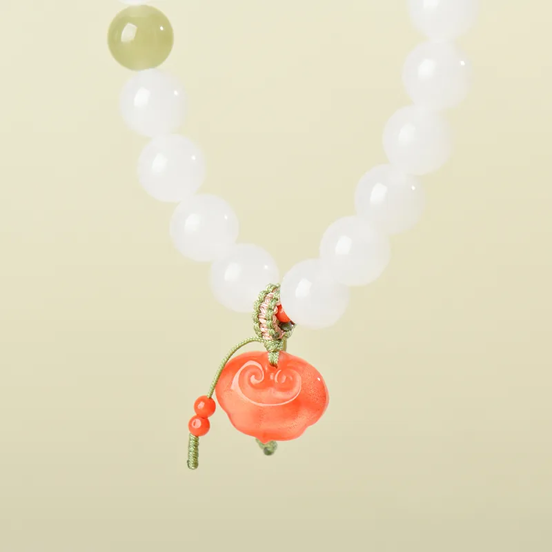 FENGFEIHUANG Bracelets White Jade Women's-5