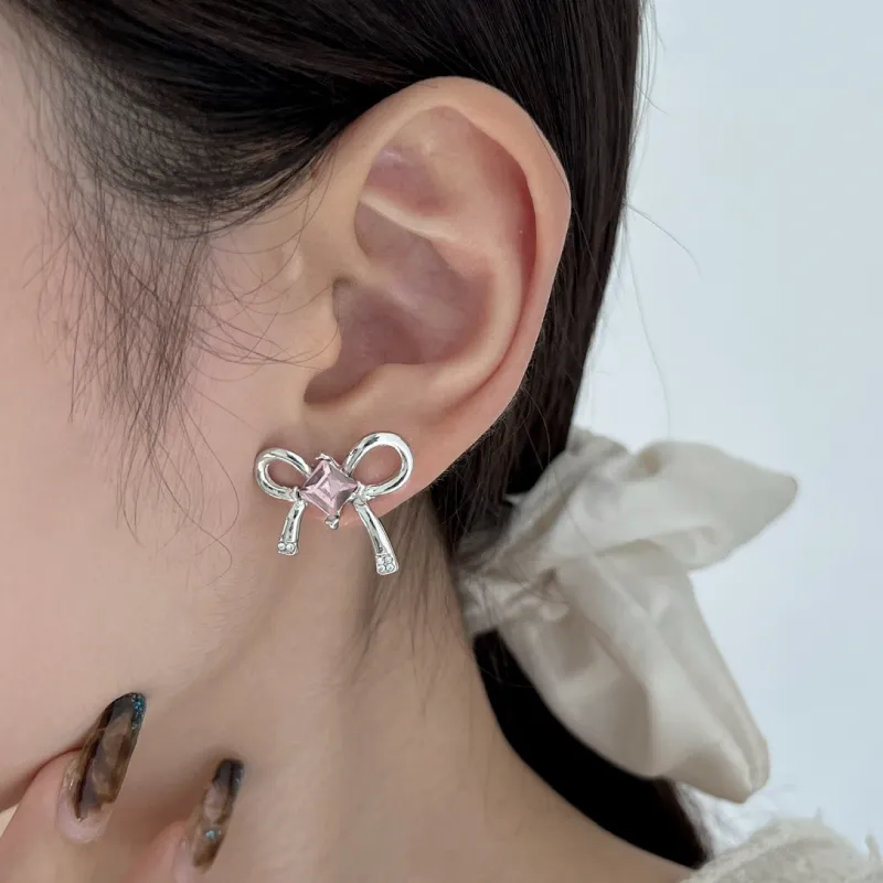 KANSAI Alloy Stud Earrings Women's-4