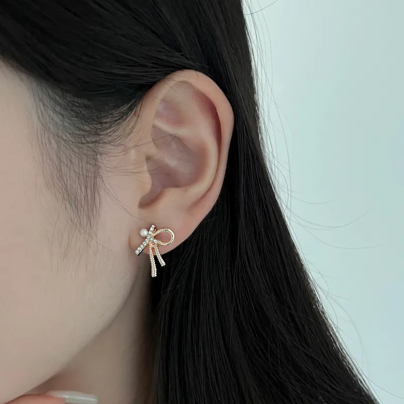 KANSAI Alloy Stud Earrings Women's-3