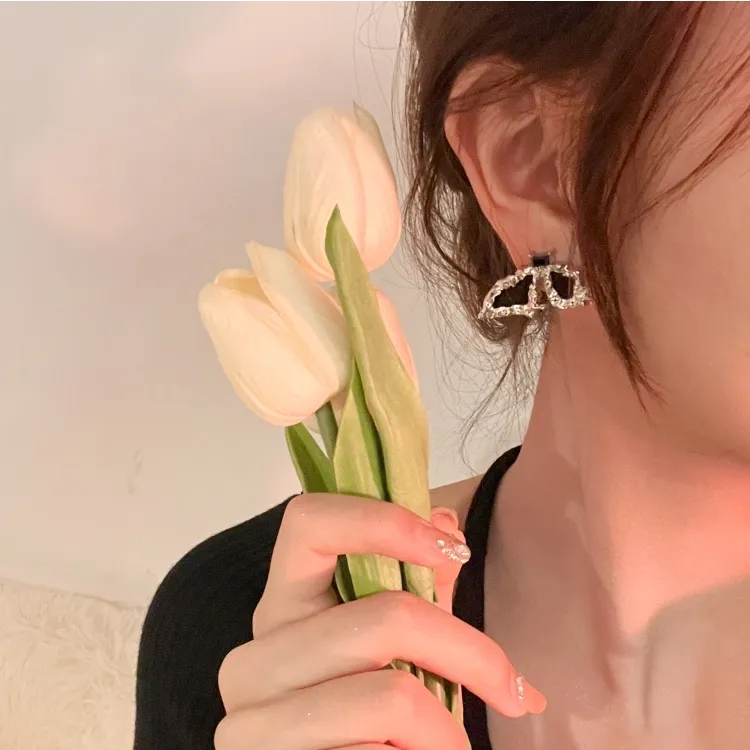 KANSAI Alloy Stud Earrings Women's-5
