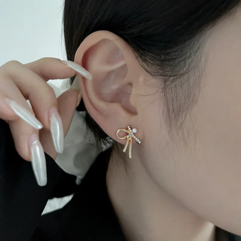 KANSAI Alloy Stud Earrings Women's-4