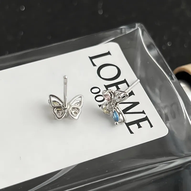 KANSAI Zircon Stud Earrings Women's-2