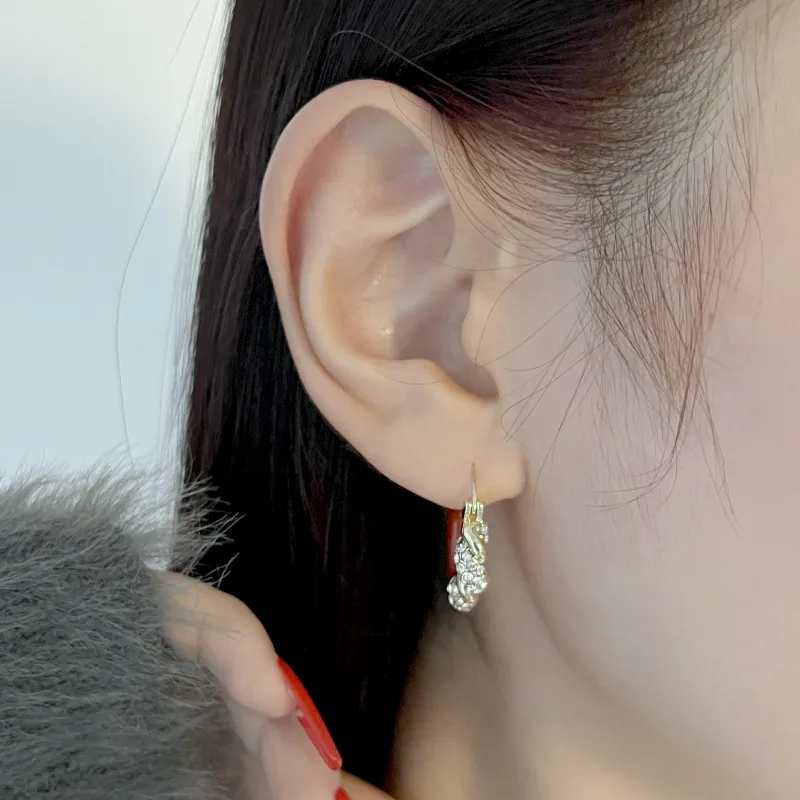 KANSAI Zinc Alloy Earrings Women's-3