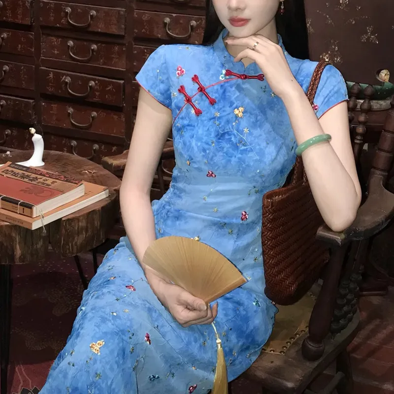TUSHIFEI Short Sleeved Dress Women's-3