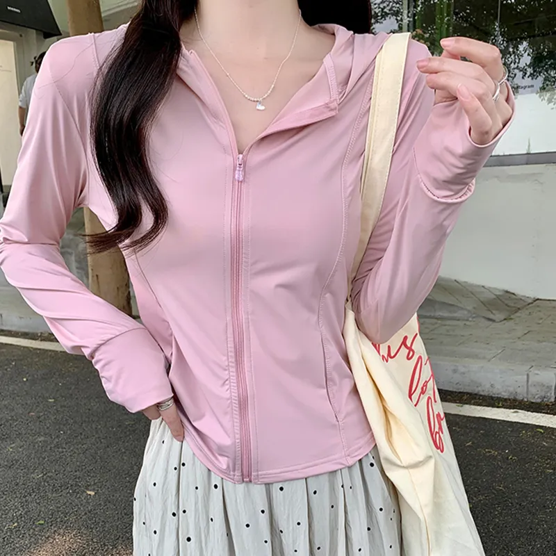 TUSHIFEI Cropped Coats Women's-17