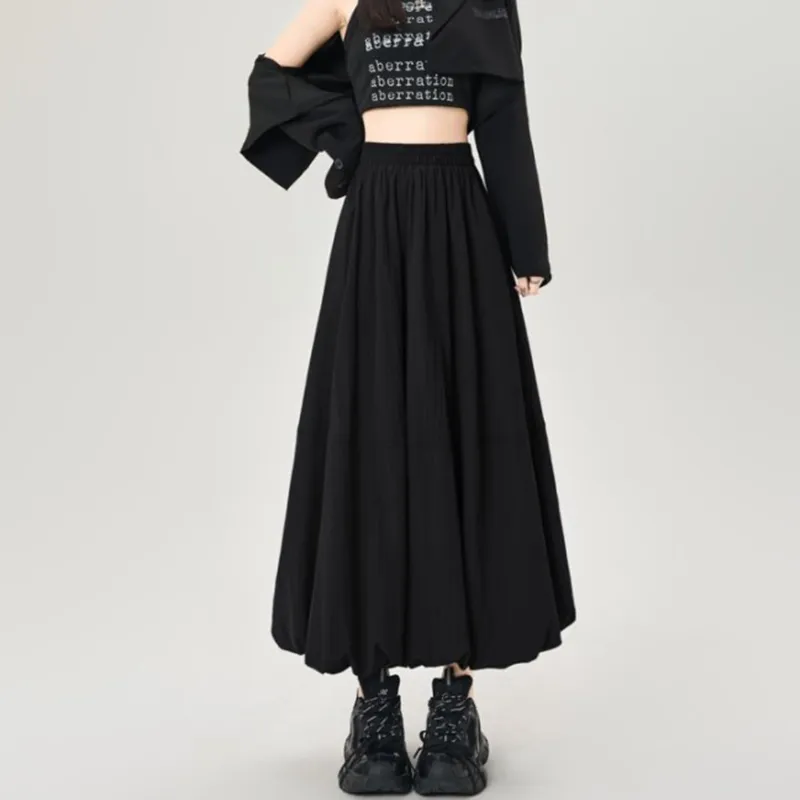 TUSHIFEI Casual Long Skirt Women's-21