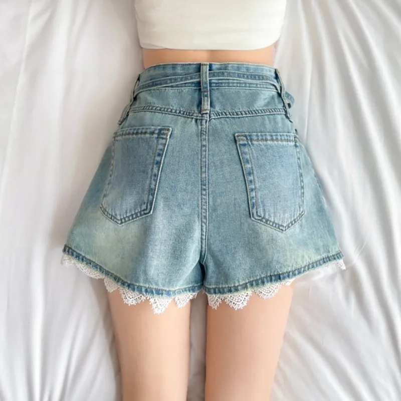 TUSHIFEI Denim Shorts Women's-5