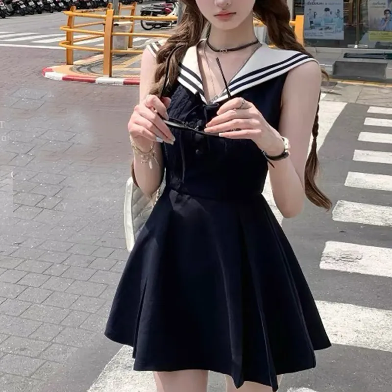 TUSHIFEI Sleeveless Dress Women's-4