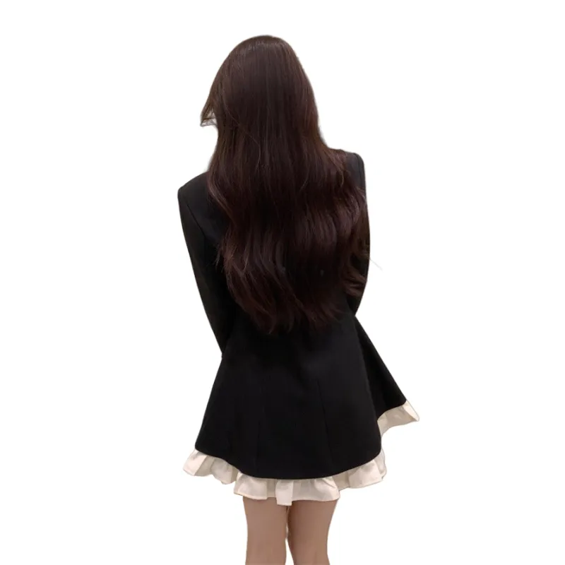 TUSHIFEI Skirt Set Women's Black-0