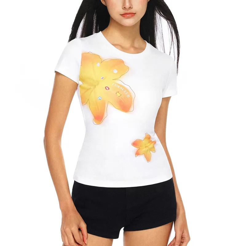 TUSHIFEI Regular T Shirt Women's-11