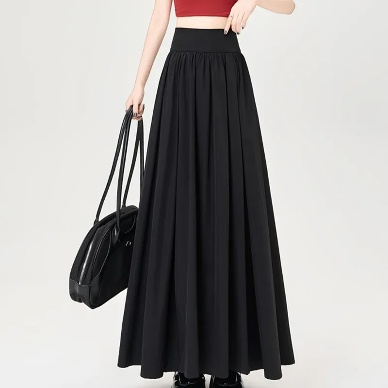 TUSHIFEI Casual Long Skirts Women's-8