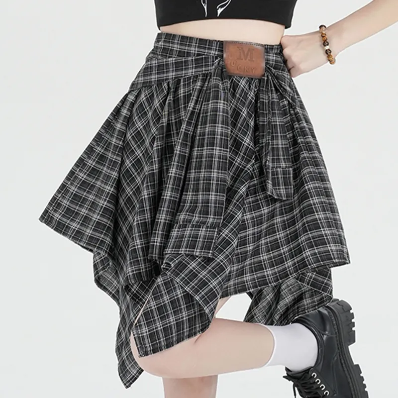 TUSHIFEI Casual Short Skirts Women's-3