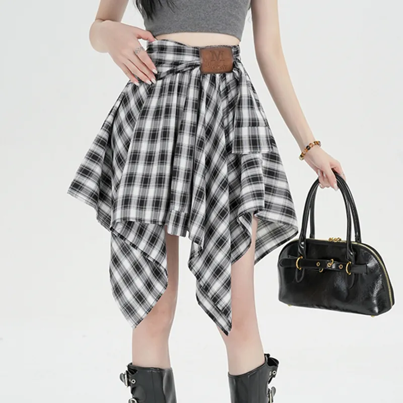 TUSHIFEI Casual Short Skirts Women's-13