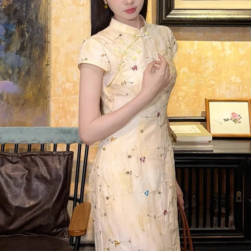 TUSHIFEI Short Sleeved Dress Women's-9