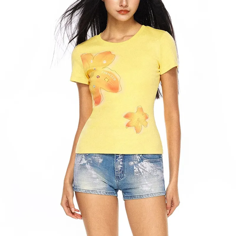 TUSHIFEI Regular T Shirt Women's-6